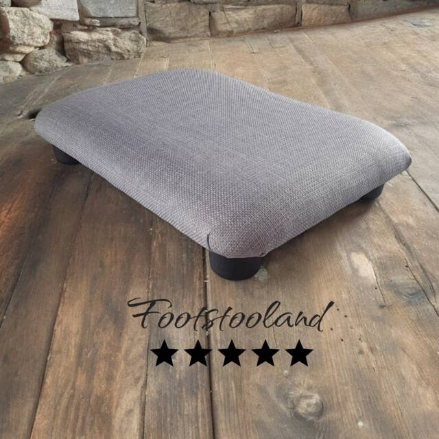 Small Under Desk Footrest 3-Inch Handmade Foot Stool, Asap - image 1
