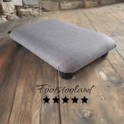 Small Under Desk Footrest 3-Inch Handmade Foot Stool, Asap - thumbnail 1