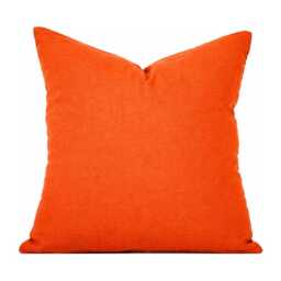 Outdoor Pillow Cover With Zippers, Easy To Use & Washable, Pick Your Favorite Turquoise Blue, Yellow, Coral & Orange - thumbnail 4