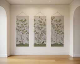 Chinoiserie Tree Tapestry - Wall Hanging Unique Art