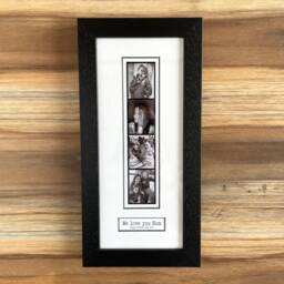 Personalised Photo Booth Strip Frame With Caption Box - Retro Gift - thumbnail 4