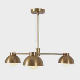 Sputnik Chandelier - Modern Brass Ceiling Light Mid Century Lighting - thumbnail 3