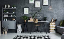 Large Black Wire Wall Grid + Shelf, Free Clips, Mesh Memo Board, Notice Metal Grid, Noticeboard, Memoboard, Moodboard - thumbnail 1