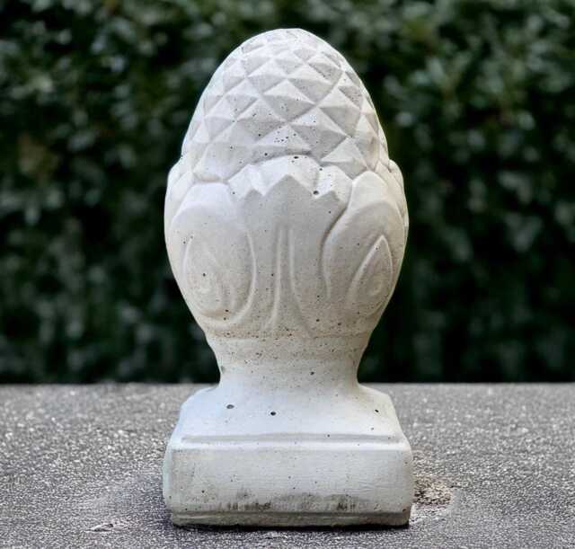Garden Acorn Figurine Concrete Statue Outdoor Nature Sculpture Cement Garden Decoration Lawn Ornament Acorn Lover Gift Yard Art - image 1