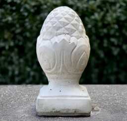 Garden Acorn Figurine Concrete Statue Outdoor Nature Sculpture Cement Garden Decoration Lawn Ornament Acorn Lover Gift Yard Art - thumbnail 1