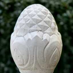 Garden Acorn Figurine Concrete Statue Outdoor Nature Sculpture Cement Garden Decoration Lawn Ornament Acorn Lover Gift Yard Art - thumbnail 2
