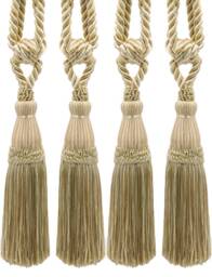 "D??copro Tassel Tieback, Length 8 1/2"" - 21.5cm, Spread 30"