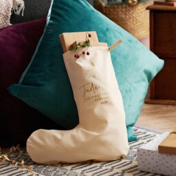 Personalised Couples First Christmas Together Stocking - thumbnail 1