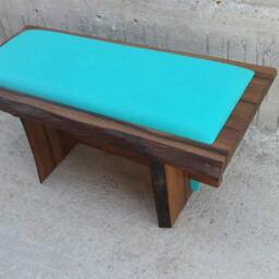 Handcrafted Rustic Wood Bench - Entryway Or Dining Seating - thumbnail 2