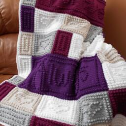 Forever Pattern For Crocheted Blanket - thumbnail 2