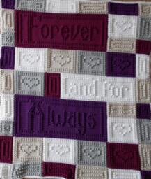Forever Pattern For Crocheted Blanket - thumbnail 1