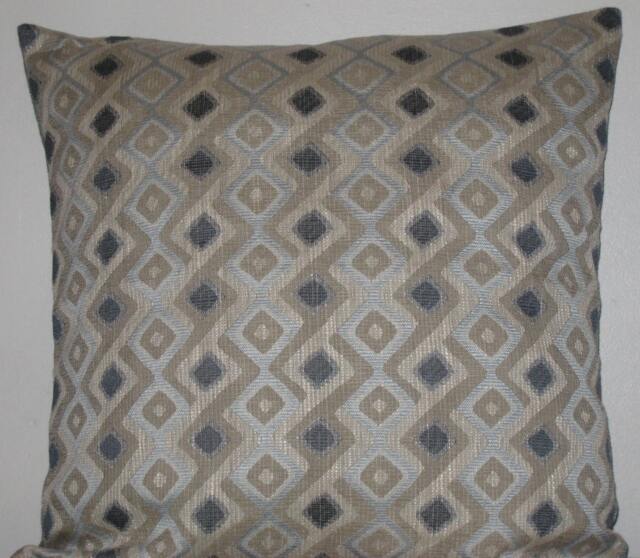 "Ikat Pattern Decorative Pillow Cover-In 24""x24" - image 1