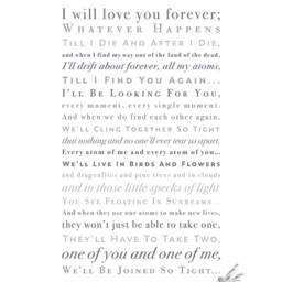 Philip Pullman The Amber Spyglass Book Quote With Illustration Print Gift - thumbnail 3