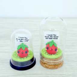 "Kawaii Tomato Desk Dome - " - thumbnail 4