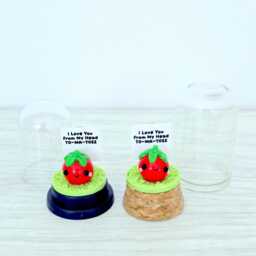 "Kawaii Tomato Desk Dome - " - thumbnail 3