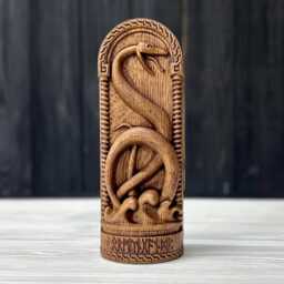 Jormungandr, Huge Monster, Scandinavian Pantheon, Viking Pagan Asatru Heathen Gods Norse Altar - thumbnail 2