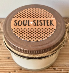 Friend 4 Oz Candle - Soul Sister - thumbnail 1