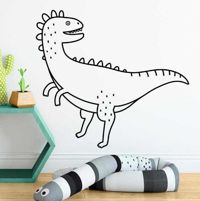 Dinosaur Wall Decal - Decor, Gift, Art, Nursery Sticker, Kids Room Vinyl - image 1