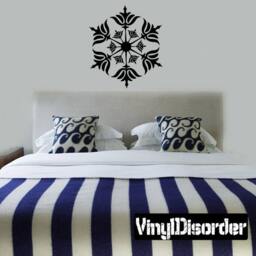 Snowflakes Vinyl Wall Decal Or Car Sticker - Mv031Et - thumbnail 1