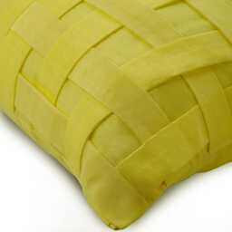 "Designer Yellow European Pillowcase 24""x24""/26""x26" - thumbnail 2