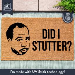 The Office Stanley Quote Doormat - Well, Well How Turn Tables Tv Show Gift Joke Michael Scott - thumbnail 1