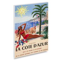 Reprint Of A Vintage French Travel Poster To La Cote D'azur - thumbnail 2