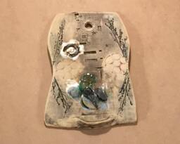 Portico Ipoddery Vania Setti Settiarts Ceramics Art Stoneware Plaque - thumbnail 1