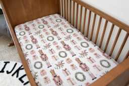 Christmas - Nutcracker -Pink, Bedding, Duvet Covers, Fitted Sheets, Festive Bedding, & Presents Kids Bedding