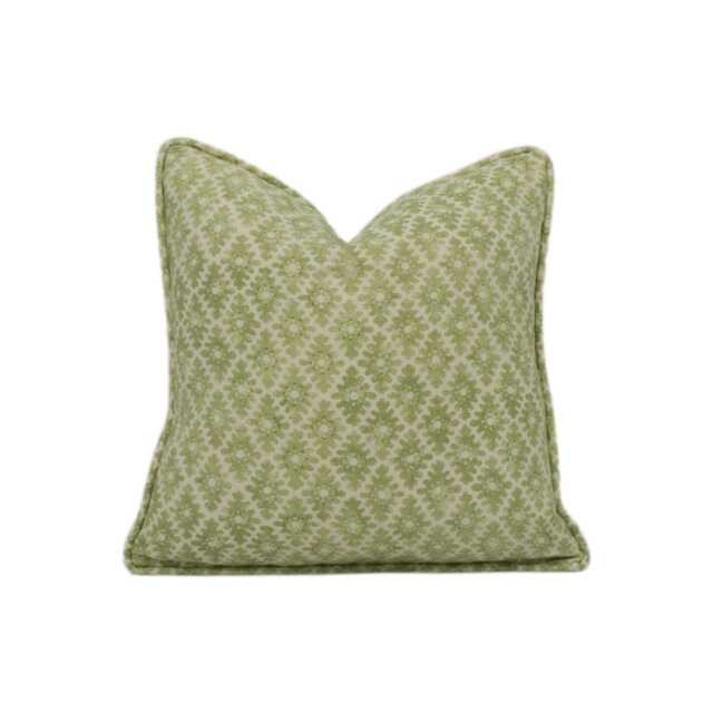 Linwood - Ashfield Pear Attractive Small Scale Geometric Designer Cushion Cover Luxury Throw Pillow Handmade Home D??cor - image 1