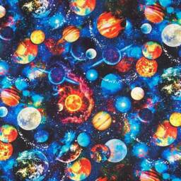 Beautiful Galaxy Space & Planets Designer Cushion Cover Fits An 18 - thumbnail 2