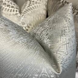Decorative Cushion Cover, Pillow Prestigious Textiles Fabric -Dove - Silver, Cover For Sofa Or Bed, Double-Sided - thumbnail 4