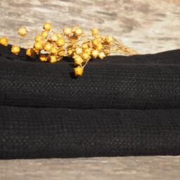 Set Of 2 Linen Bath Towels, Black Towel, Gift - thumbnail 3
