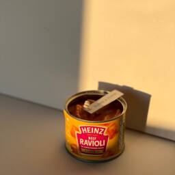 Heinz Ravioli Candle Unique Fake Food Realistic Funny Gift Birthday Lookalike Gifts Breakfast - thumbnail 2