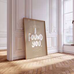 Fred Again I Found You Print, Song Lyrics, Found You Print, Fred Again, Love Quotes, Again Poster - thumbnail 1