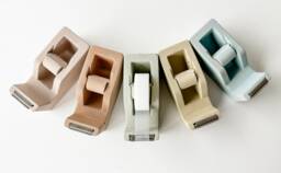 Tape Dispenser - Concrete Office Organization Cute Supplies Modern Home Decor