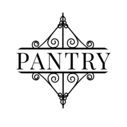 Pantry Parisian Iron Scroll Sign Quote - Wall Decal Custom Vinyl Art Stickers - thumbnail 2