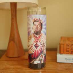 Saint Chino Moreno Prayer Candle Scented Vegan Soy Wax, 120Hr Burn - thumbnail 1