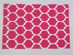 Multiple Sizes Cotton Pink Rug Dhurrie - Queen Beautiful Colour Baby & White - thumbnail 1