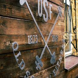 Custom Steel Sign Industrial Metal Wall Decor - thumbnail 3