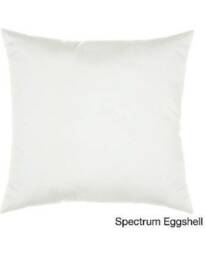 Sunbrella Pillow Cover, Eggshell Outdoor Cream Color, Boxed Cushion Covers, Custom Sizes, Covers Only - thumbnail 1
