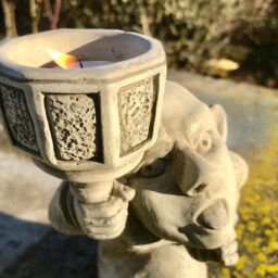 The Watcher - Stone Garden Ornament - thumbnail 2