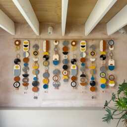 Bright Large Wall Art - Handmade Office Decor Industrial - thumbnail 2