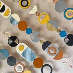 Bright Large Wall Art - Handmade Office Decor Industrial - thumbnail 4