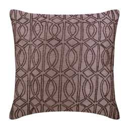 "Decorative Trellis, Lattice Light Plum Purple Pillow Case 24""x24""/26""x26"