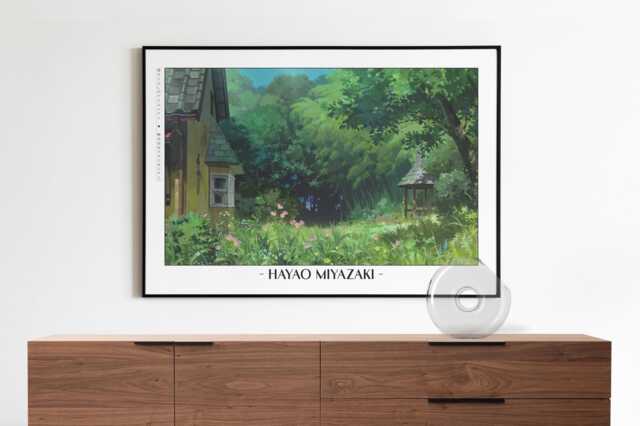 studio Ghibli Poster - Framed Hayao Miyazaki Art Prints