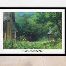 studio Ghibli Poster - Framed Hayao Miyazaki Art Prints - thumbnail 3