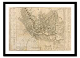 Old Map Of Berlin Germany Europe 1757 - Art Print Vintage Poster Antique Picture Retro Wall Decor S Xxl Mde005 - thumbnail 1