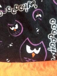 Halloween Theme Double Sided Flannel Baby Receiving Blanket - thumbnail 1