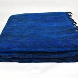 Handwoven Yak Wool Blend Blanket Shawl Large Lightweight Travel Wrap B3 - thumbnail 2
