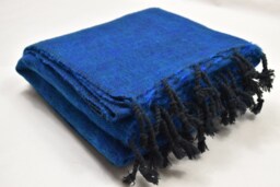 Handwoven Yak Wool Blend Blanket Shawl Large Lightweight Travel Wrap B3 - thumbnail 1